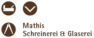 Schreinerei und Glaserei Mathis aus Meilen - Logo